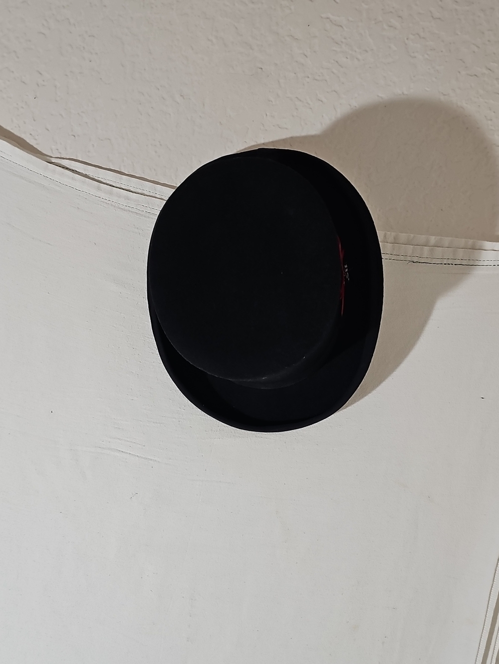 Scala Black Wool Bowler Hat for Men